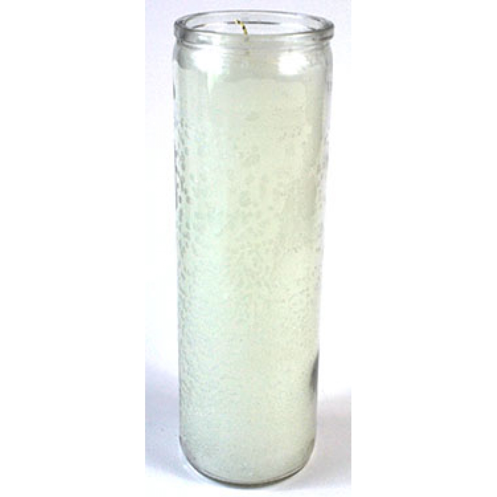 White 7-Day Jar Candle - Spiritual Practices