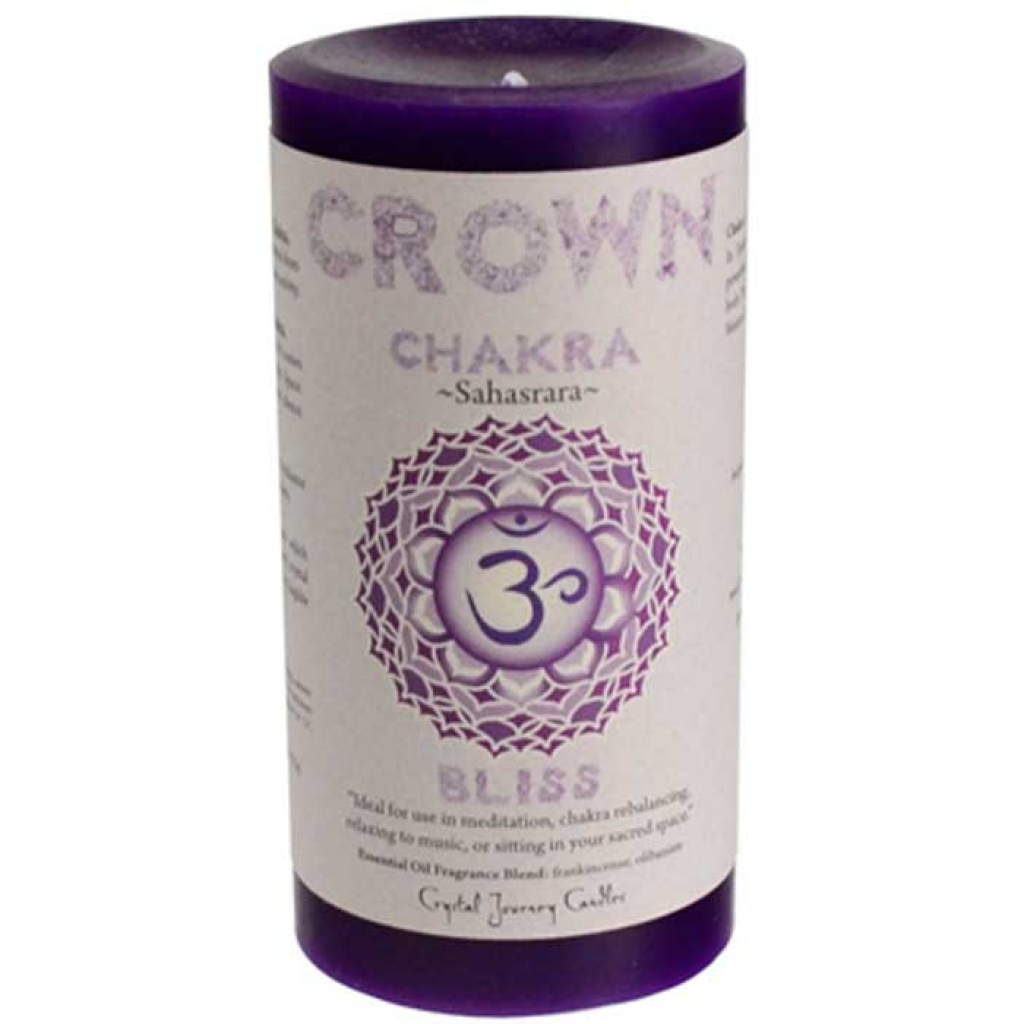 Crown Chakra Pillar Candle - 3