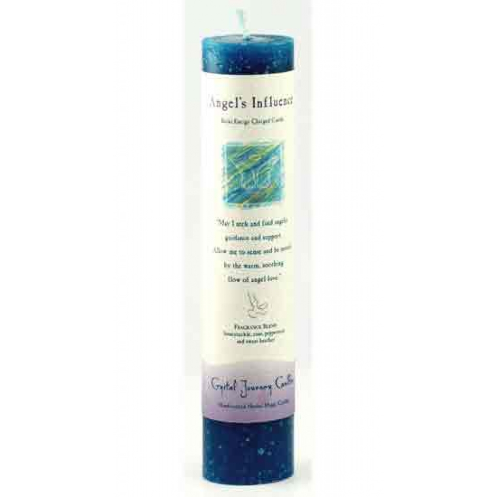 Angel's Influence Reiki Charged Pillar Candle