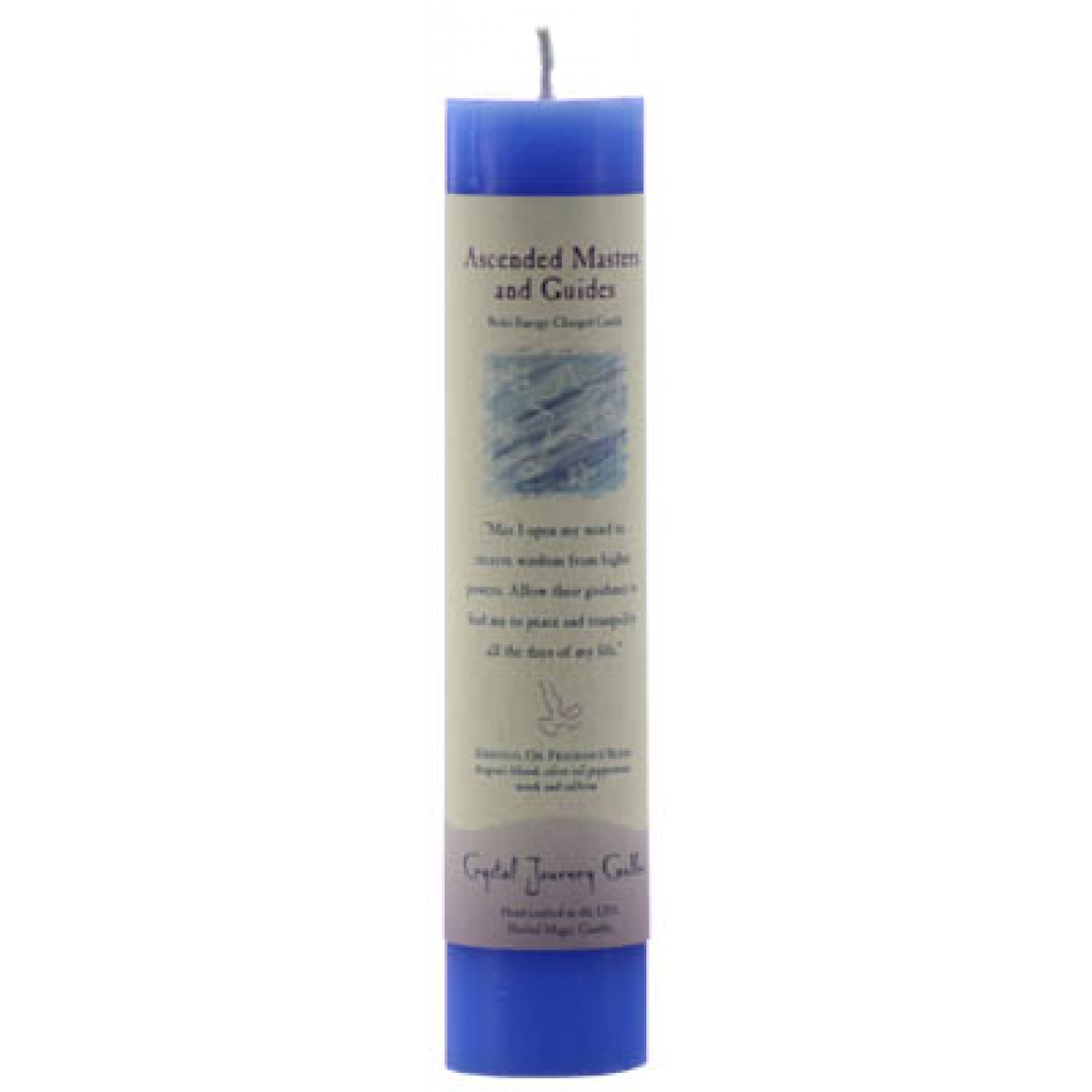 Reiki Charged Pillar Candle - Empower Your Rituals