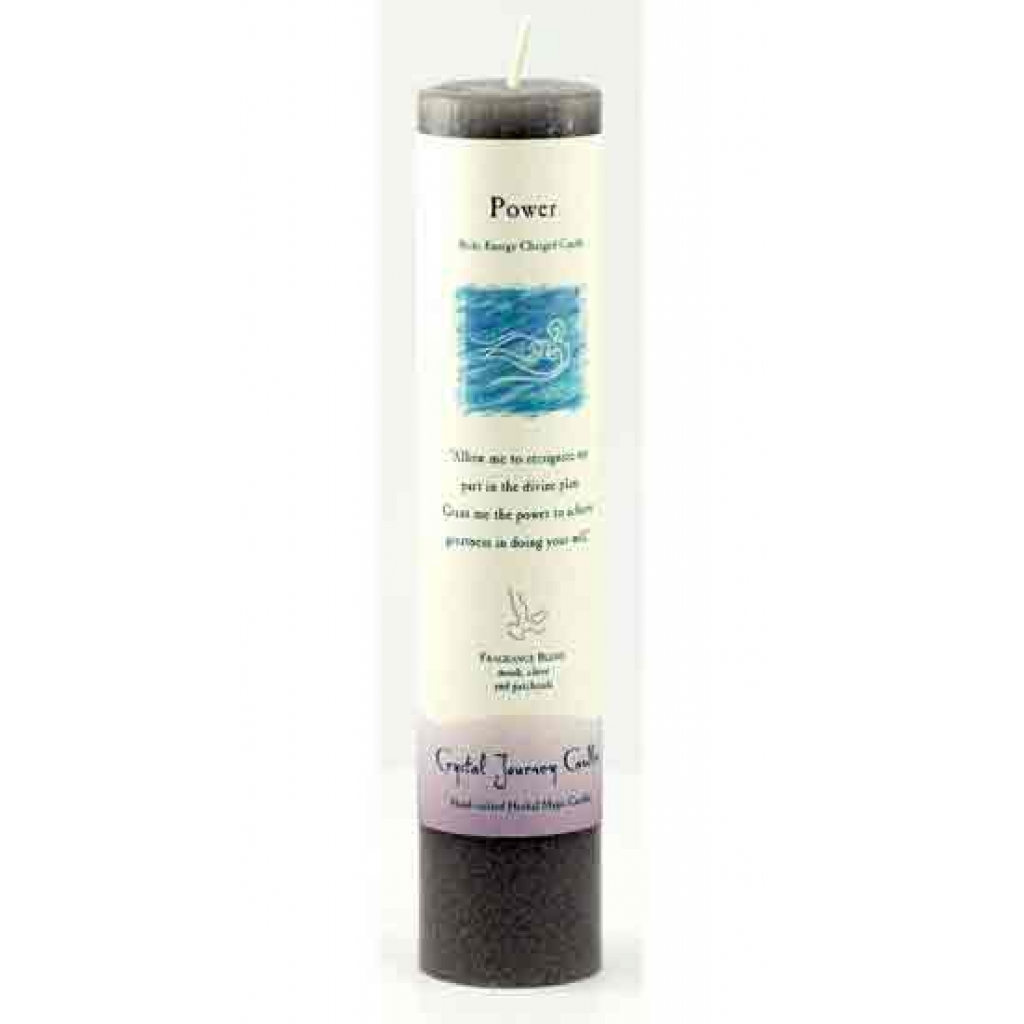 Reiki Charged Power Pillar Candle