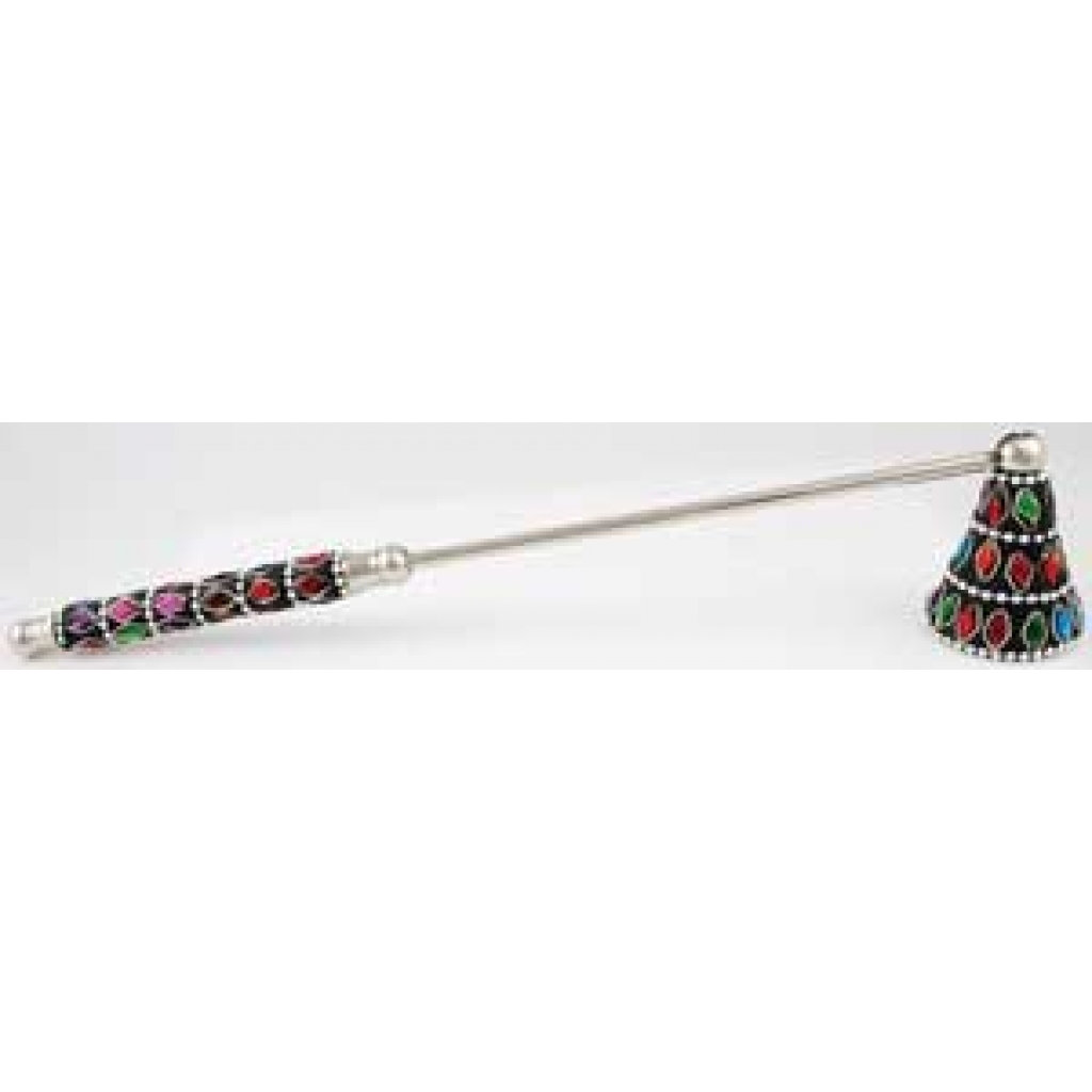 Multi-Color Jeweled Candle Snuffer - Decorative Tool