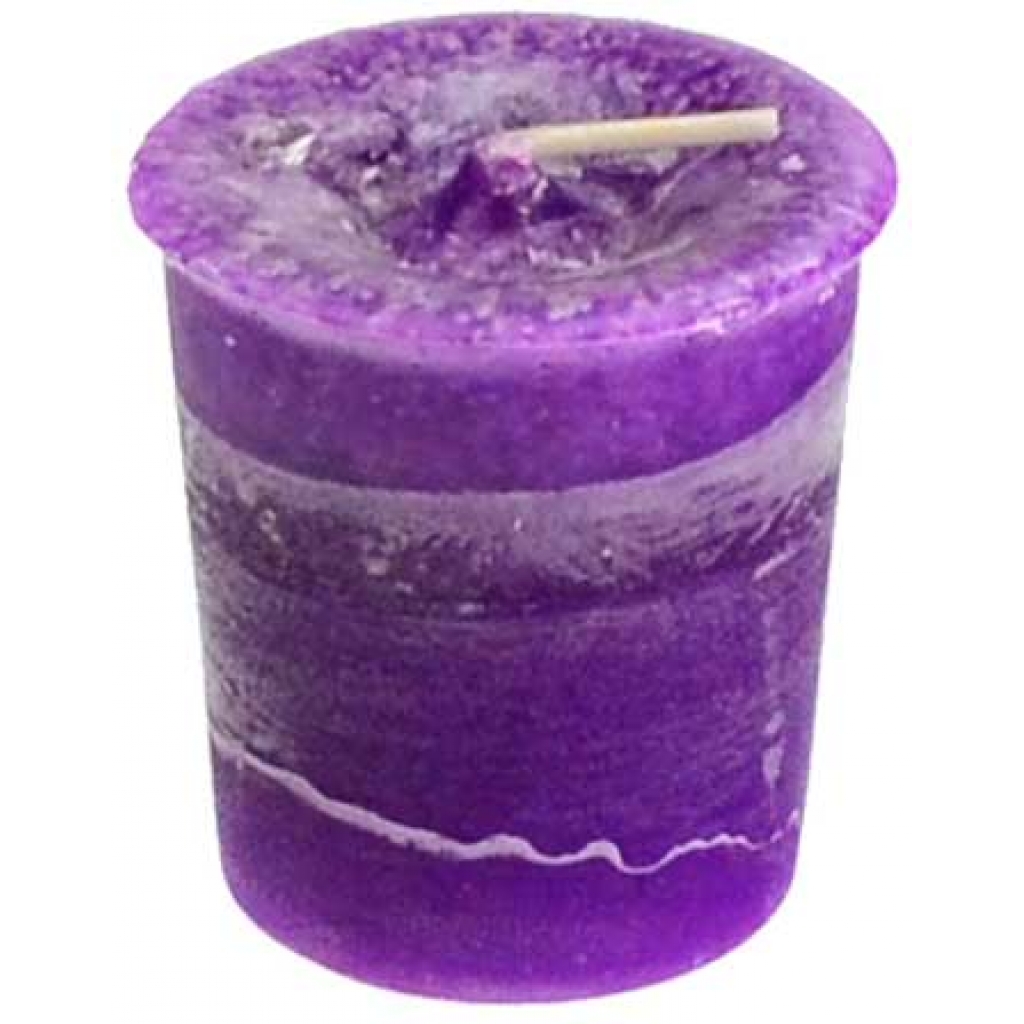 Crown Chakra Votive Candle - Illuminate Your Spiritual Path