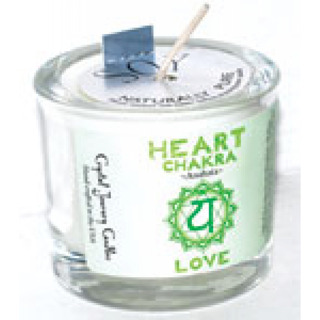 Heart Chakra Soy Votive Candle - Meditative Bliss