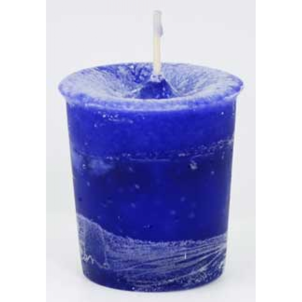 Creativity Herbal Votive Candle - Purple