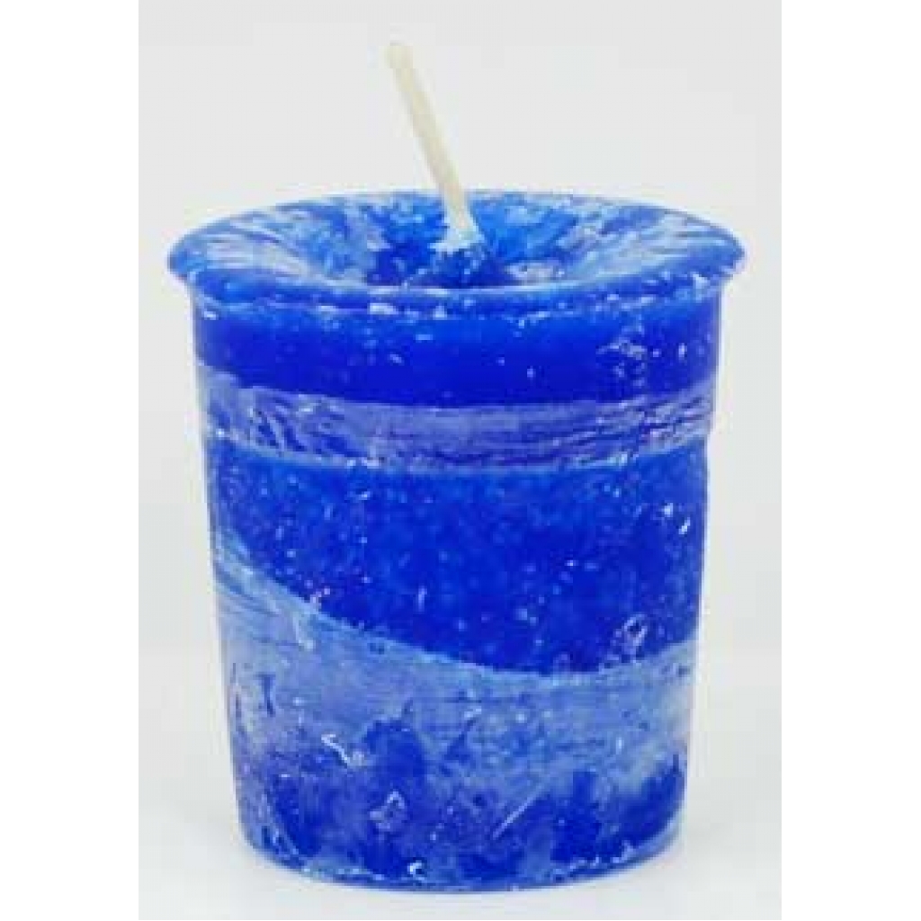 Good Health Herbal Votive - Blue for Healing Energies