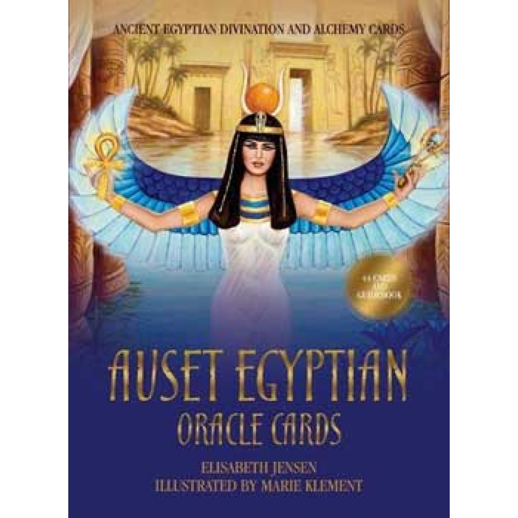 Auset Egyptian Oracle Cards by Jensen & Klement - Access Ancient Wisdom