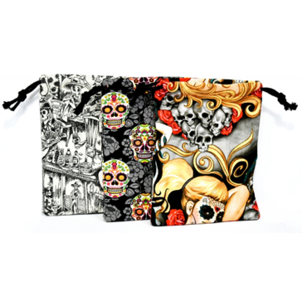 Bones & Flowers Tarot Bag: 6