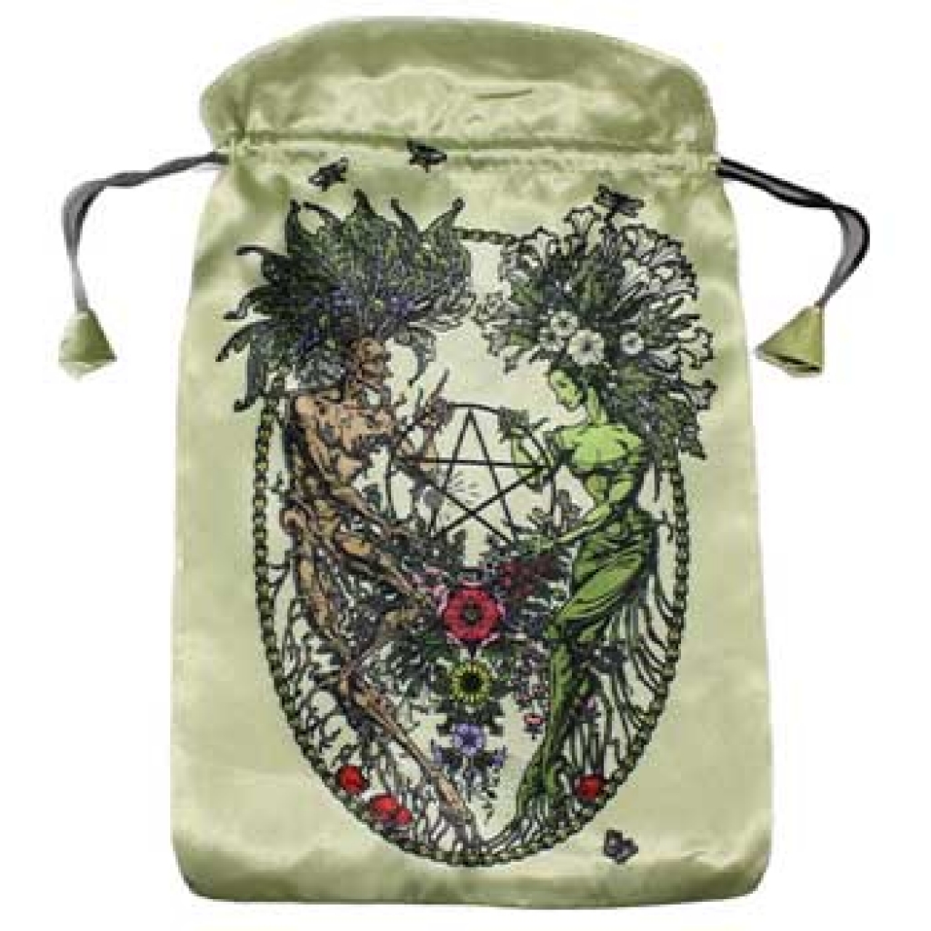 Magickal Botanical Tarot Bag (6