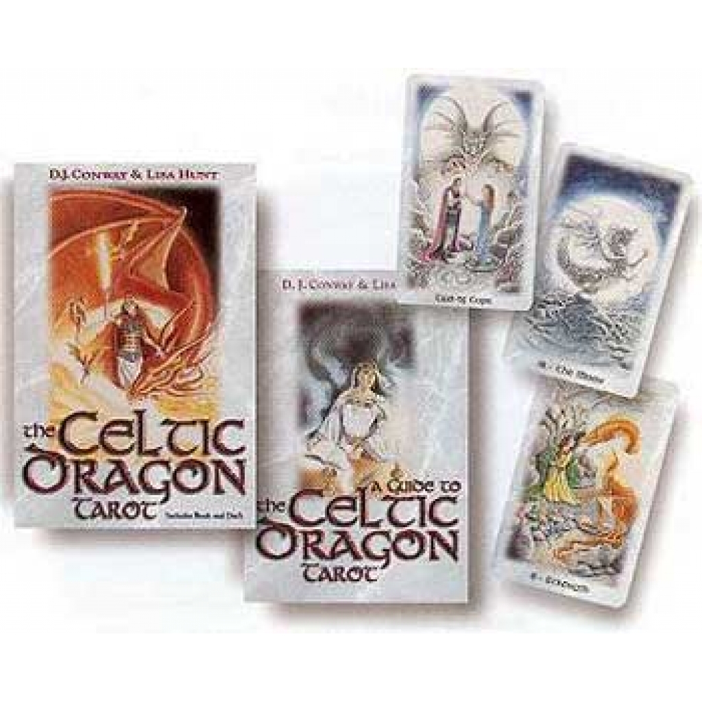 Celtic Dragon Tarot Deck & Book by Conway & Hunt