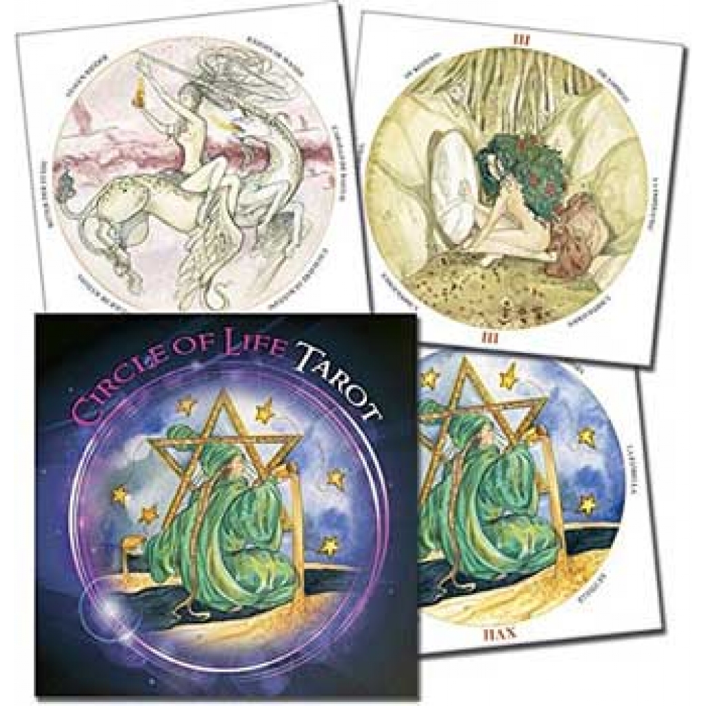 Circle of Life Tarot Deck - Round by Maria Distefano