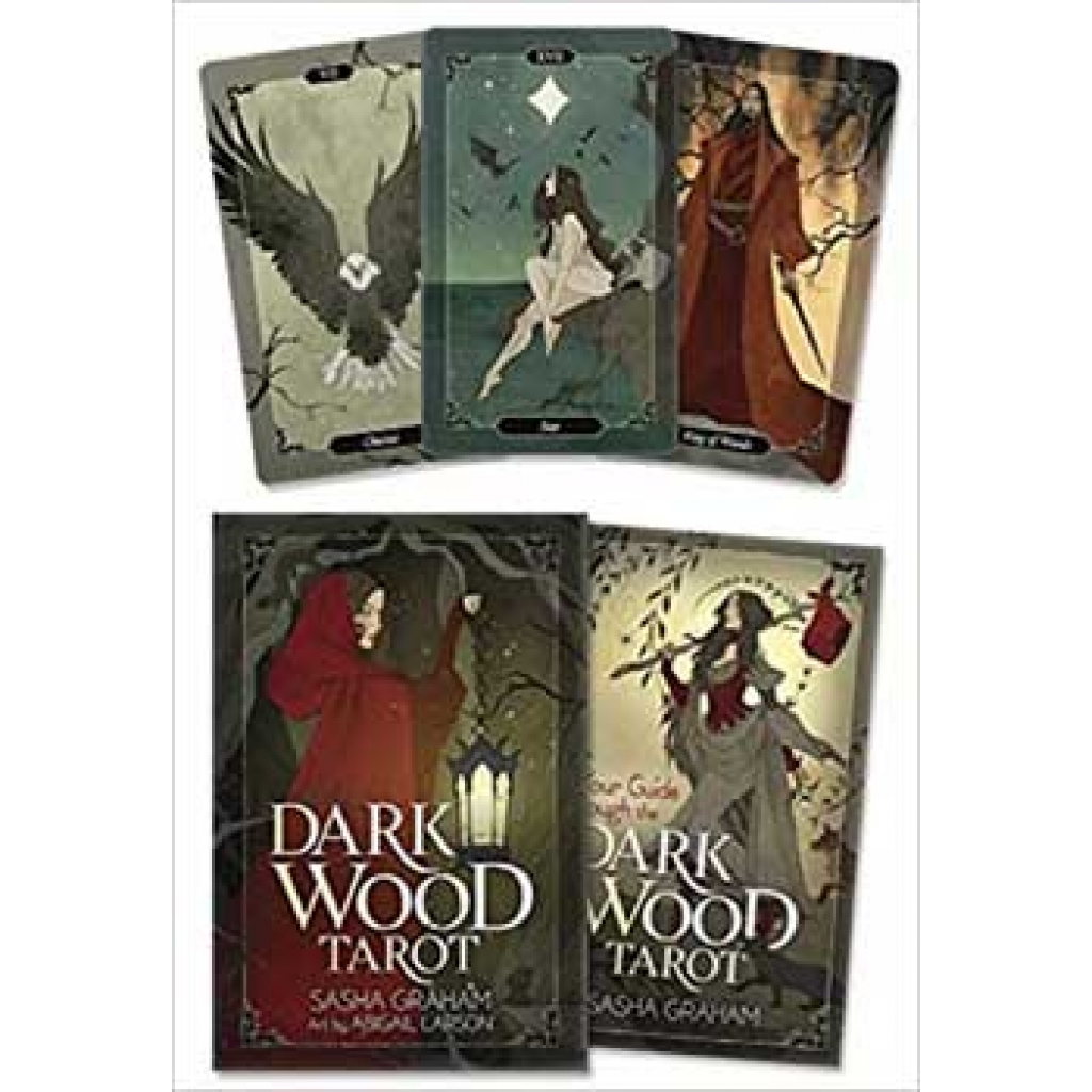 Dark Wood Tarot Deck & Book by Graham & Larson - Explore Your Shadow Self