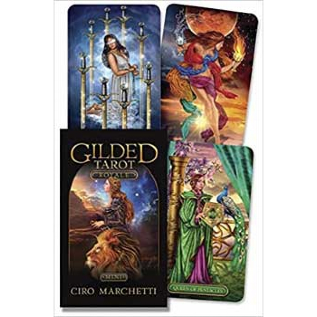 Gilded Tarot Mini by Ciro Marchetti - Portable Tarot