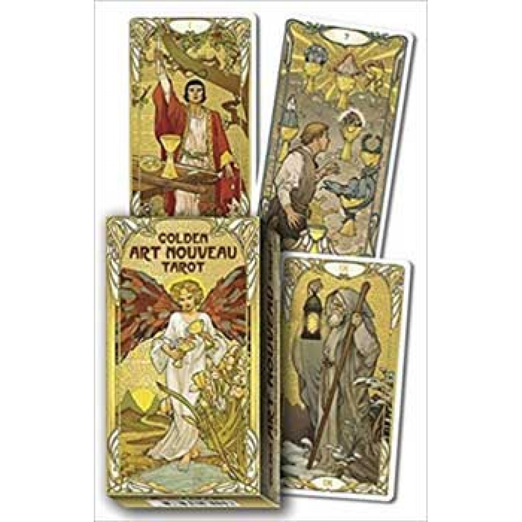 Golden Art Nouveau Tarot Deck