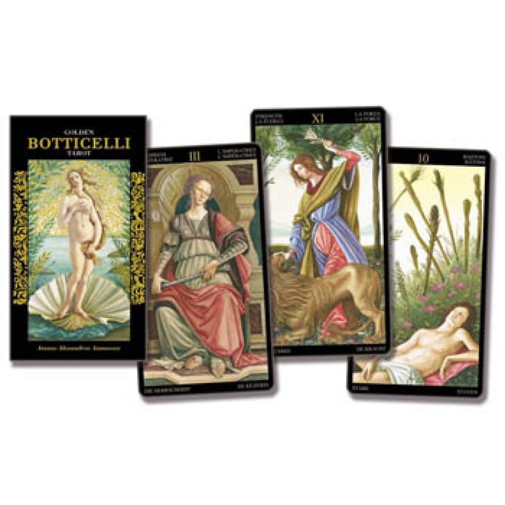 Golden Botticelli Tarot Deck