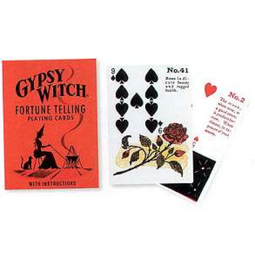 Gypsy Witch Fortune Telling Playing Cards - Mlle Lenormand