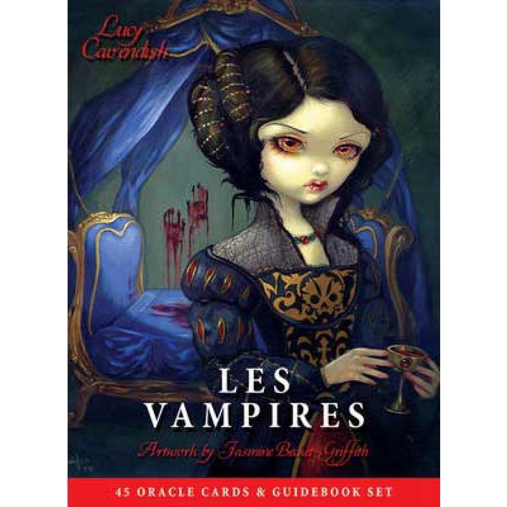 Les Vampires Tarot Deck by Lucy Cavendish for Guidance in Dark Times