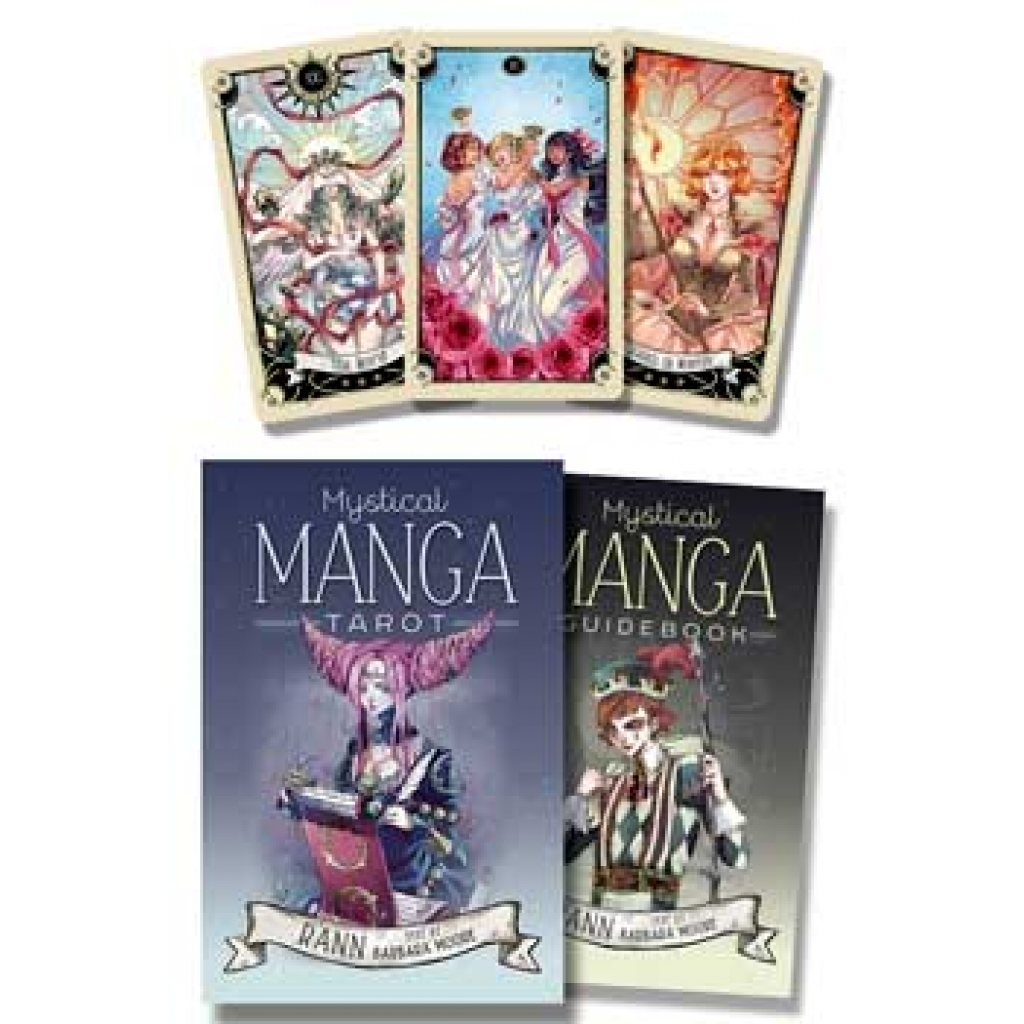 Mystical Manga Tarot Deck & Book by Rann & Moore