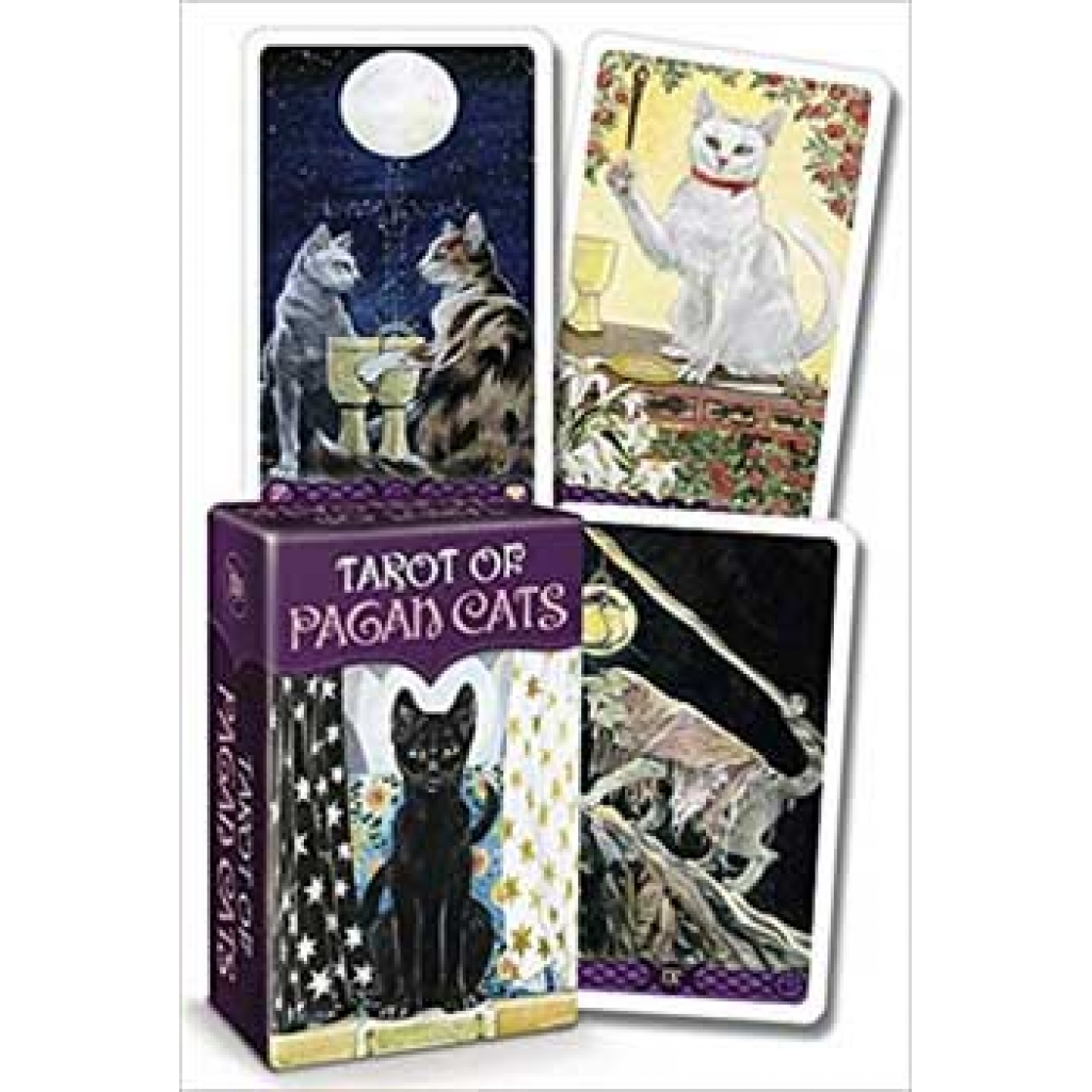 Pagan Cats Mini Tarot Deck by Messina & Airaghi