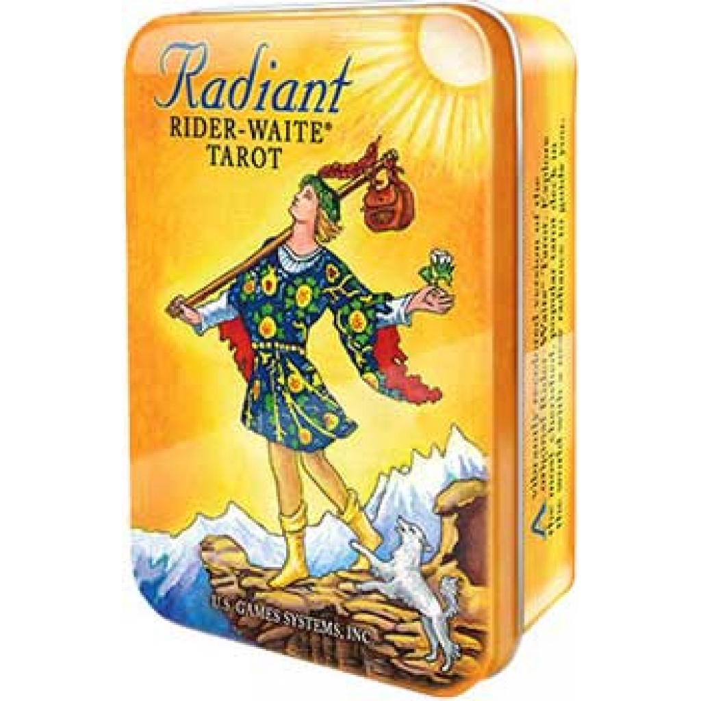 Radiant Rider Tin - Colorful Tarot Deck