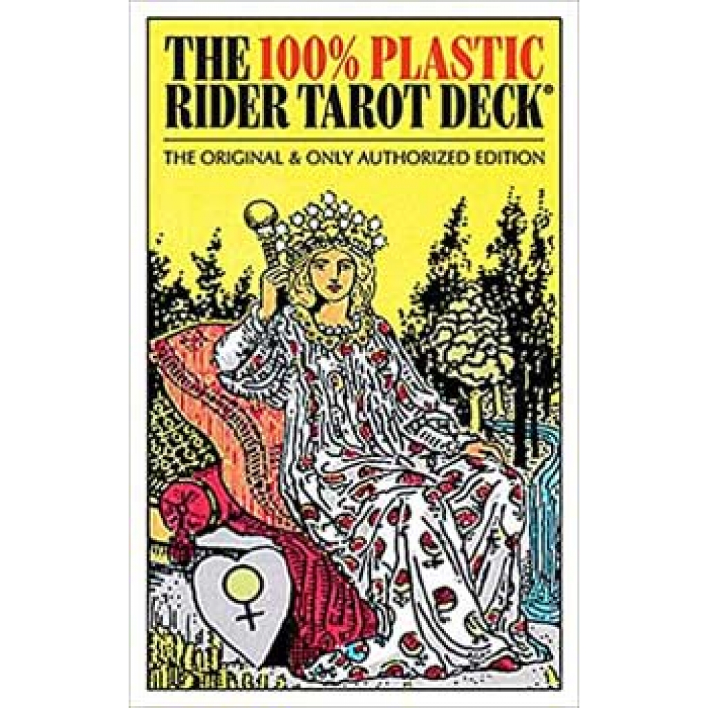 Plastic Rider-Waite Tarot Deck by Pamela Colman Smith