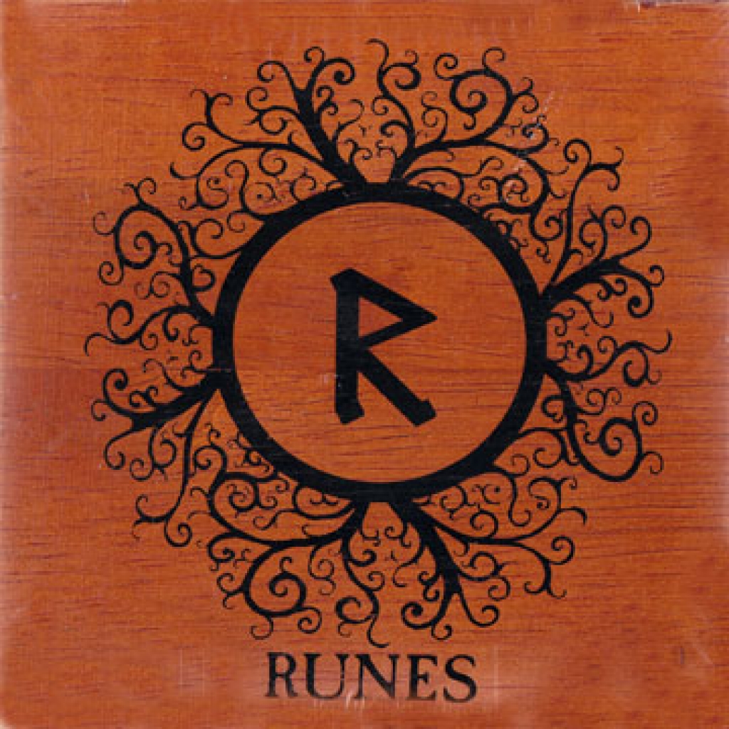 Wooden Runes with Box