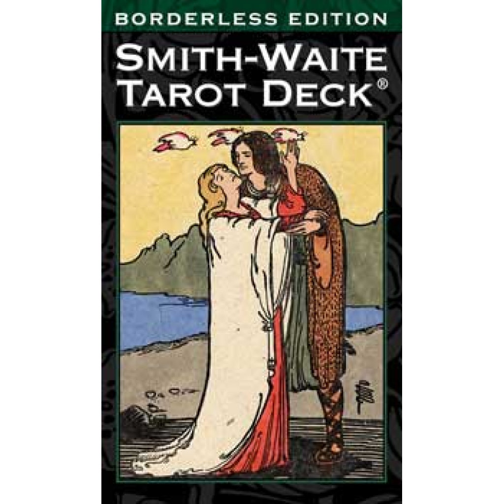 Smith-Waite Borderless Tarot Deck by Pamela Colman Smith