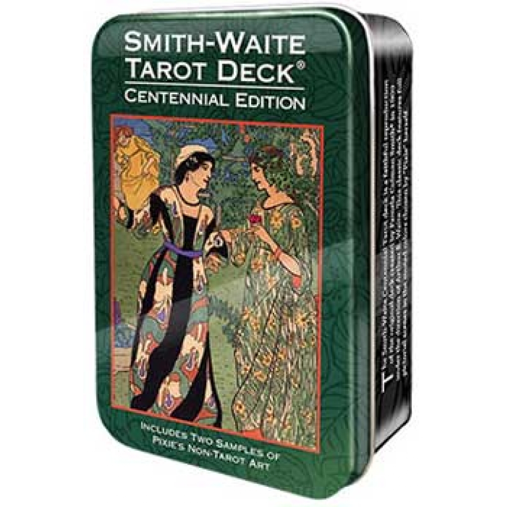 Smith-Waite Centennial Tarot Deck in Decorative Tin