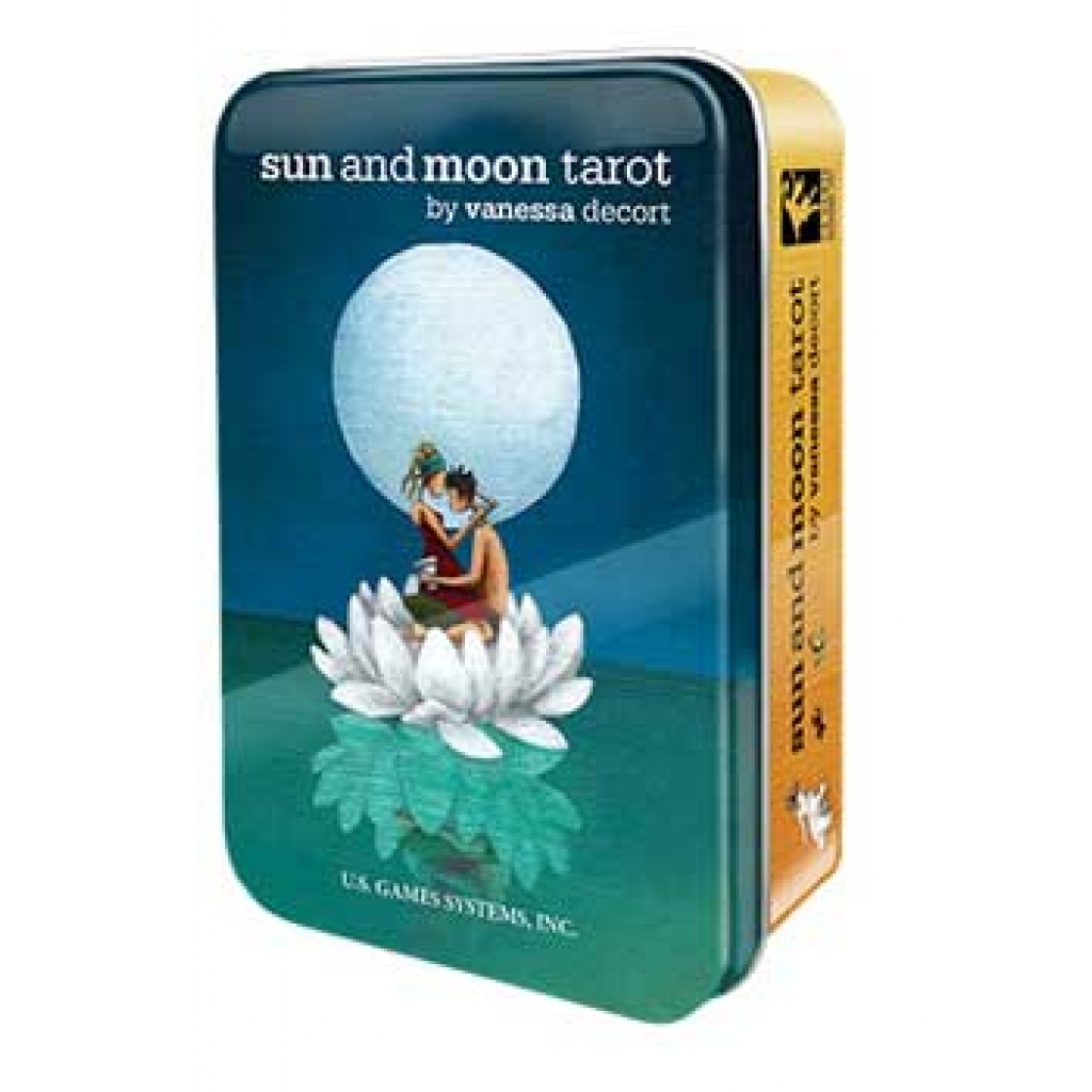 Sun and Moon Tarot Deck in Tin by Vanessa Decort