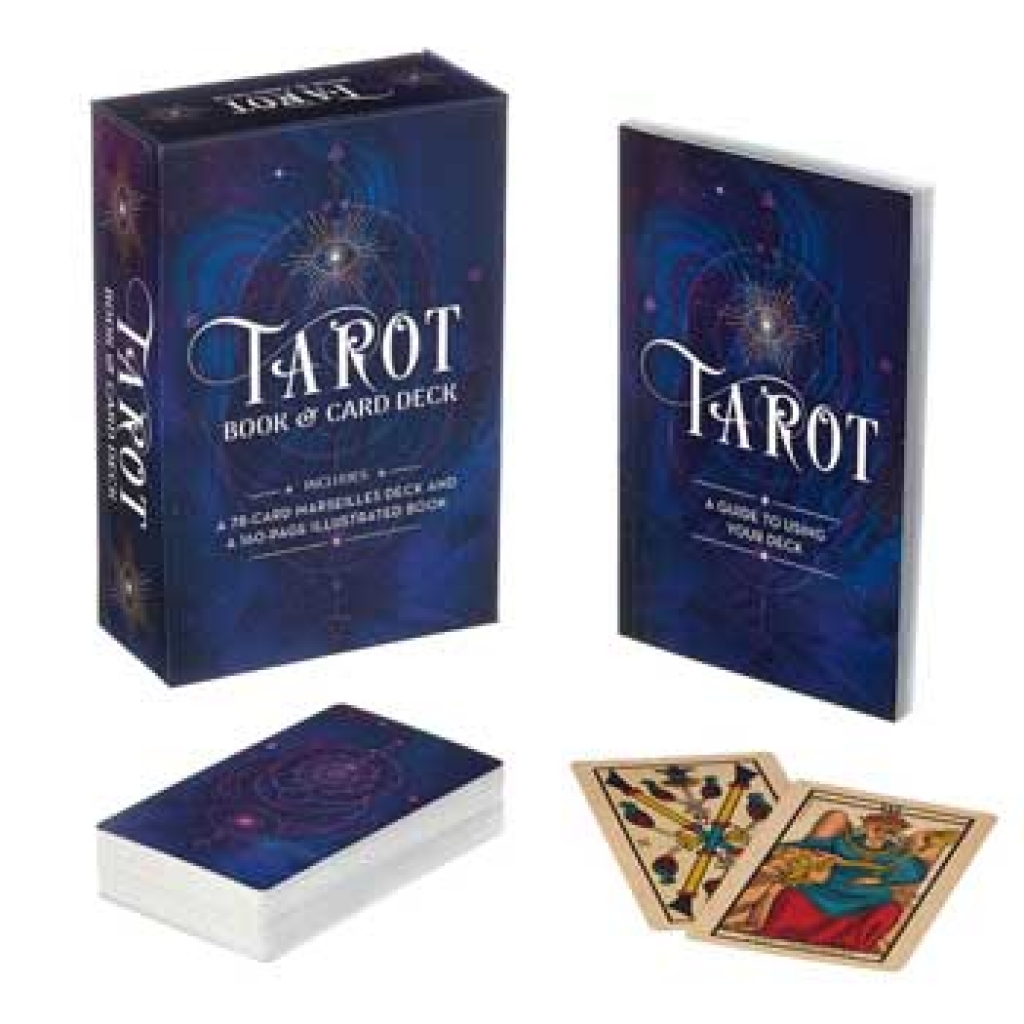 Tarot Book & Card Deck for Learning and Divination