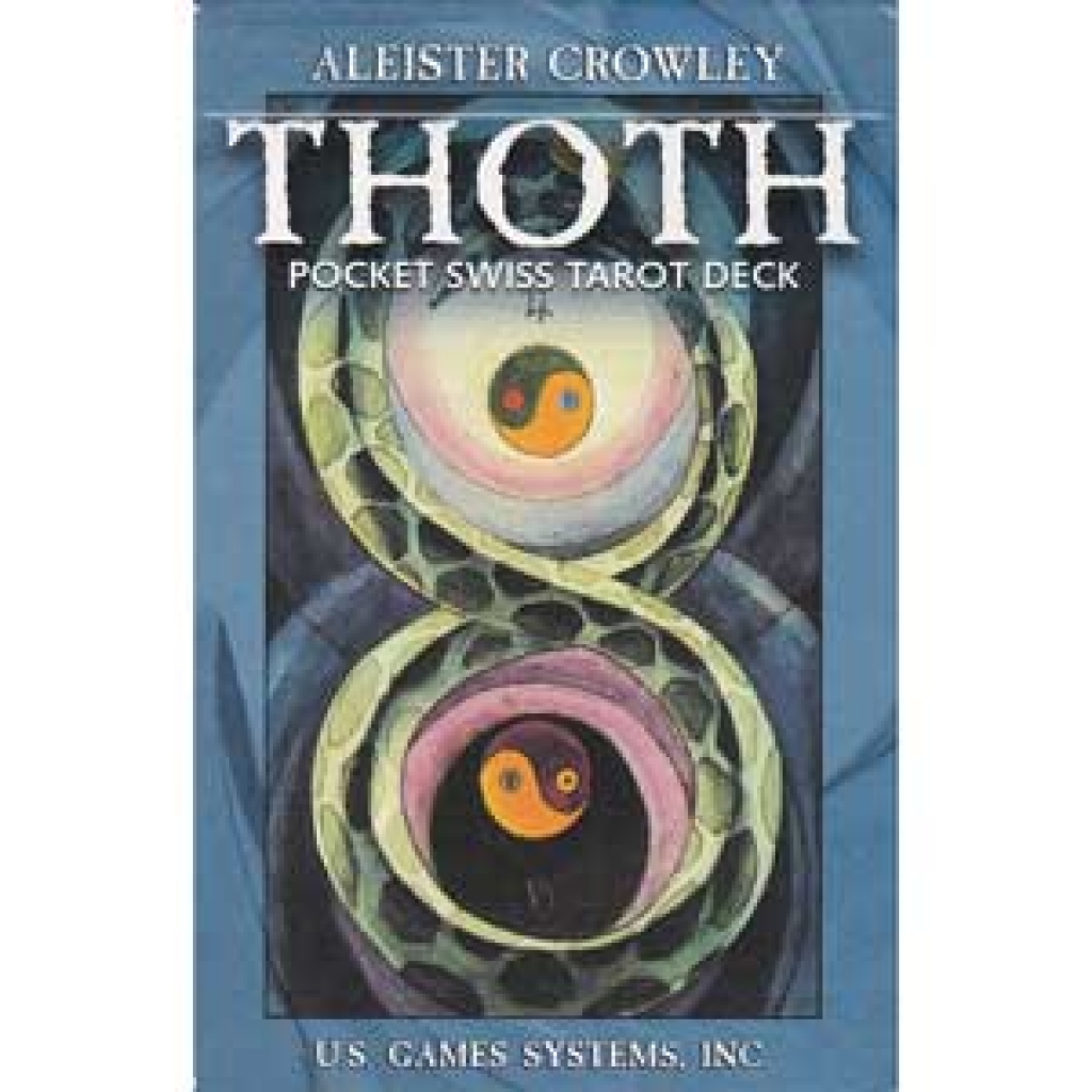 Thoth Pocket Swiss Tarot Deck by Crowley/Harris - Divination Tool