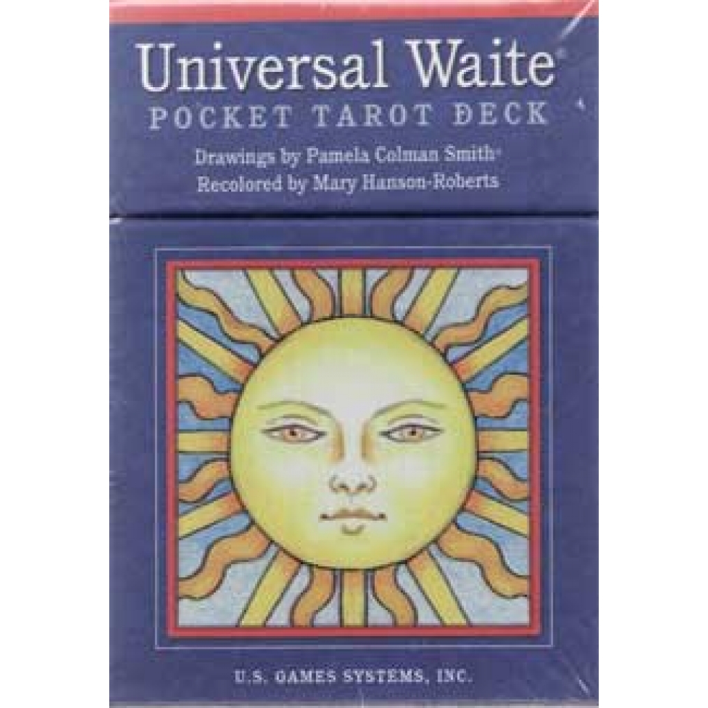 Universal Waite Pocket Tarot Deck - For Beginners and Meditative Use