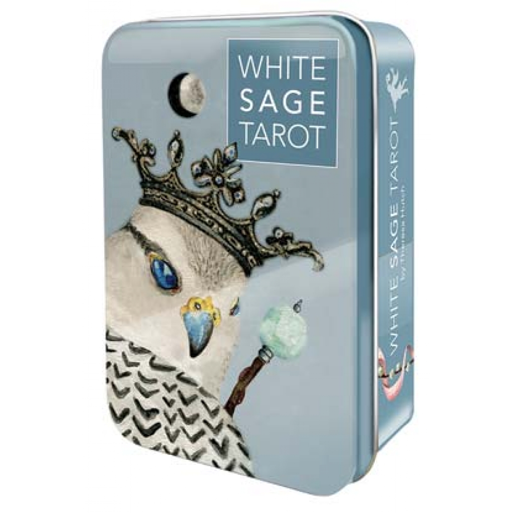 White Sage Tarot Tin by Theresa Hutch - Clarity and Flow