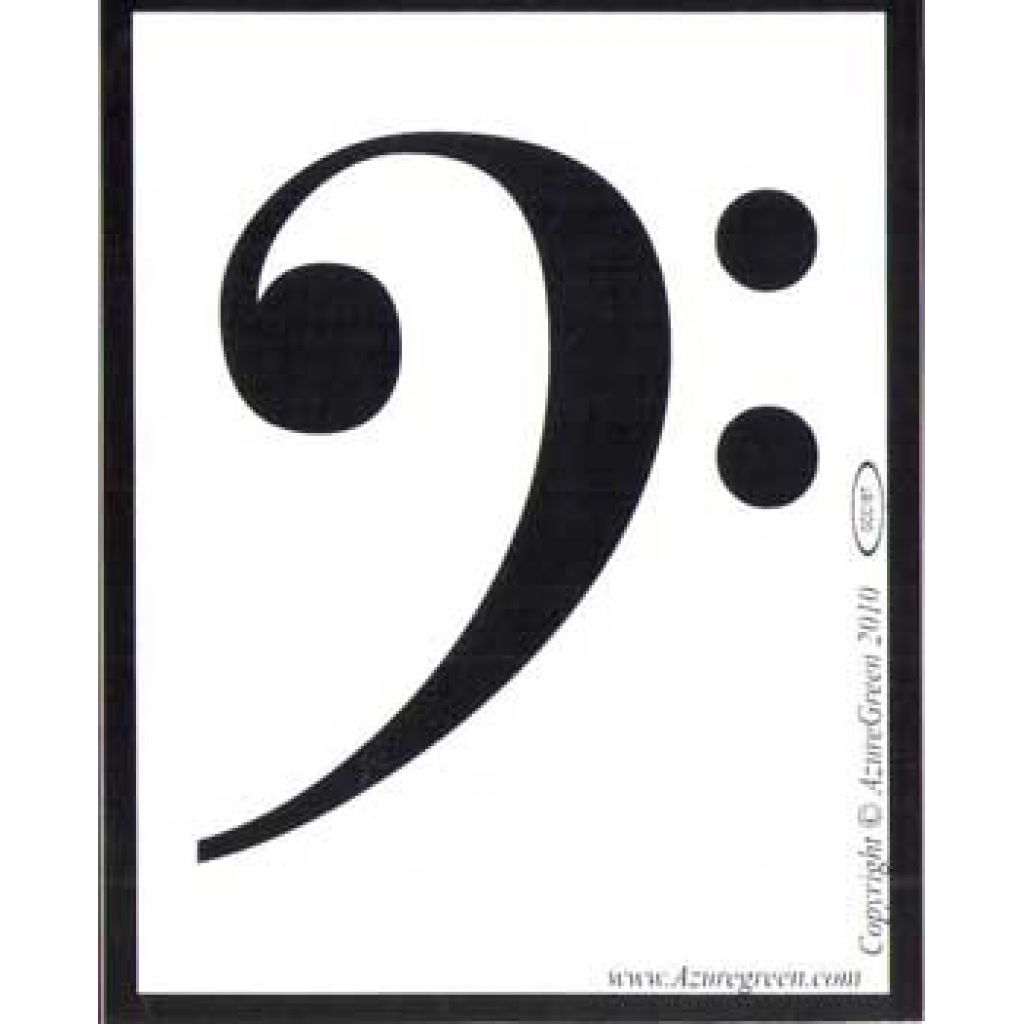 Bass Clef 3 3/4