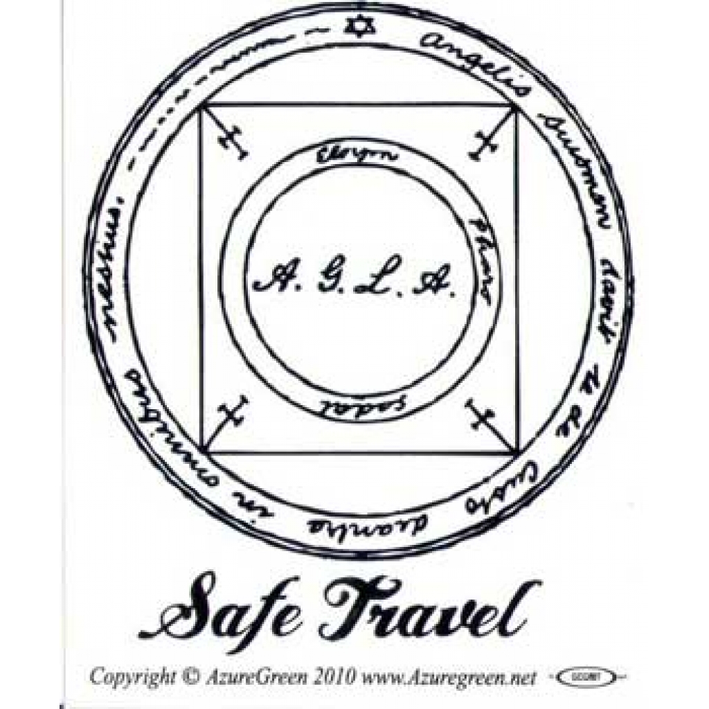 Blessing of Safe Travel Bumper Sticker