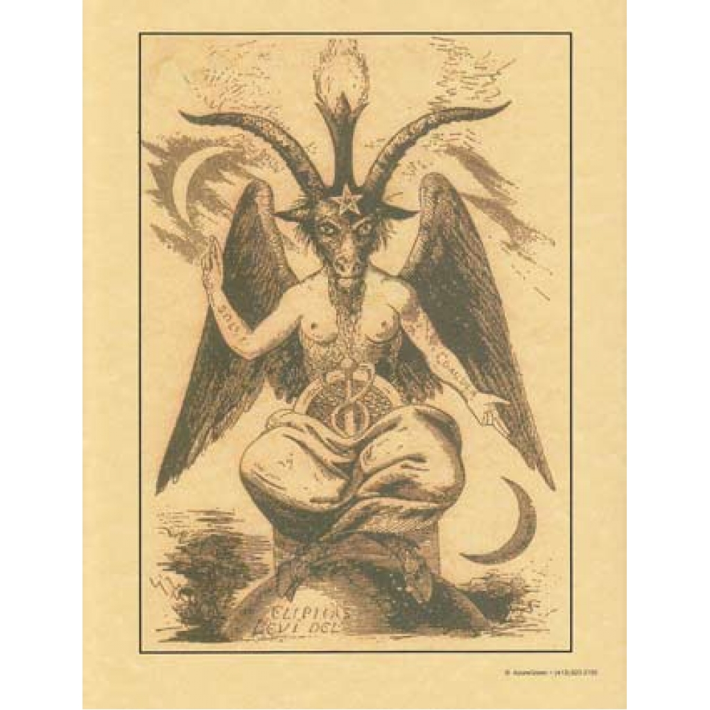 Baphomet Poster by Eliphas Levi