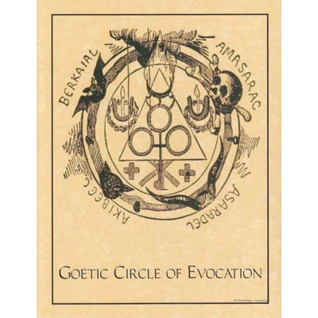 Goetic Circle of Evocation Poster