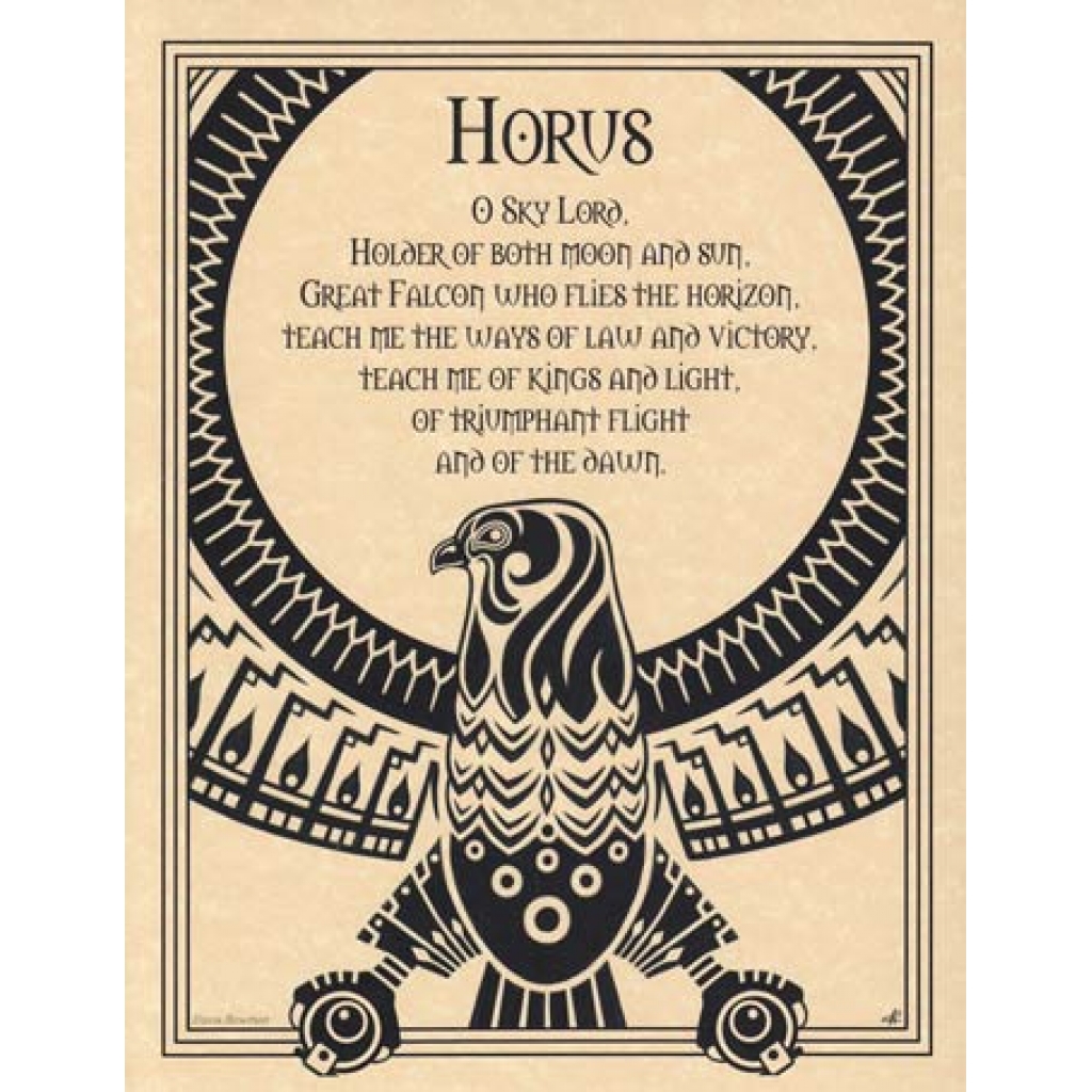 Horus Poster - Celebrating Ancient Wisdom