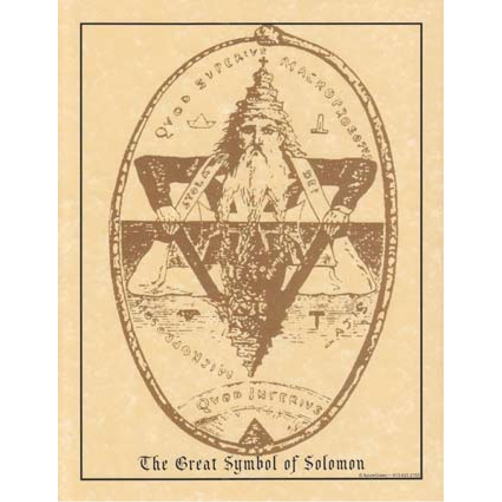 Great Symbol of Solomon Poster