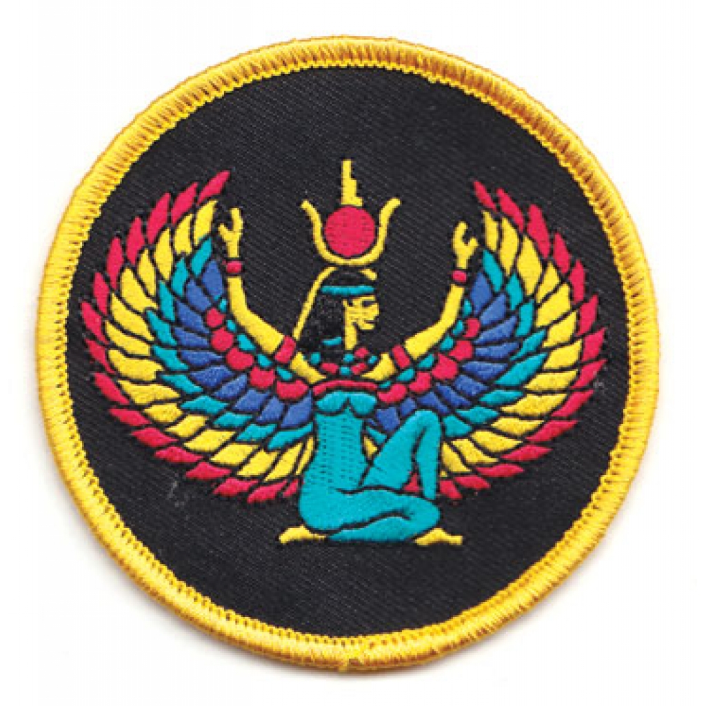 Isis Sew-on Patch - A Symbol of Divine Femininity