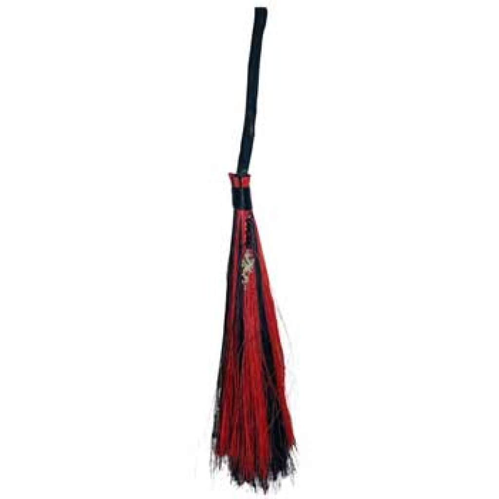 Dragon Black & Red Besom Broom - 21+