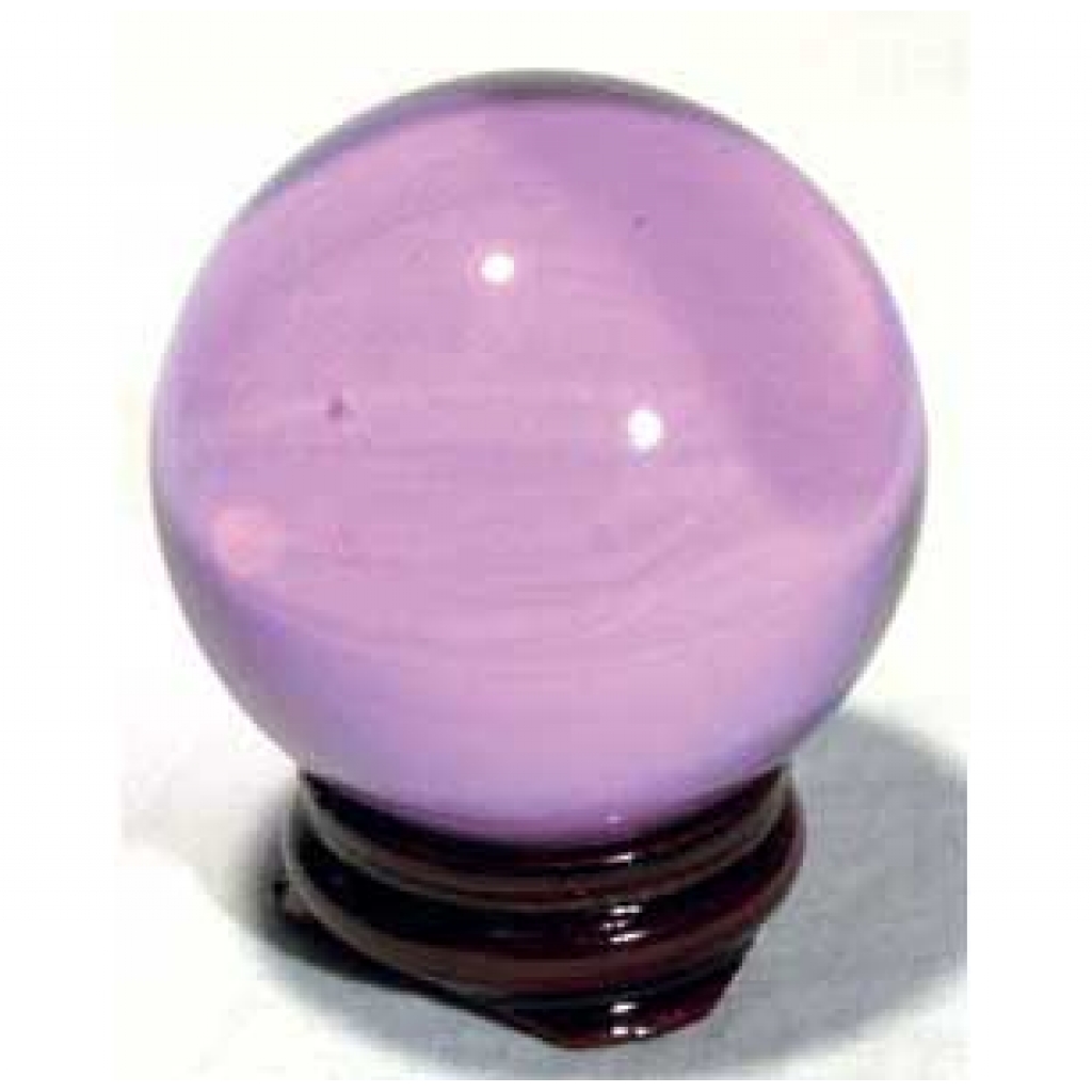 50mm Alexandrite (Purple) Gazing Ball: A Tool for Introspection