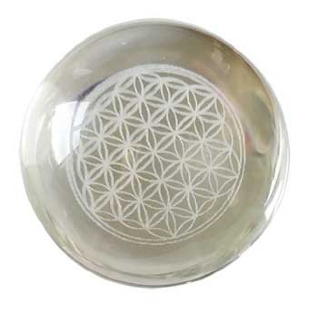 55mm Flower of Life Gazing Ball for Meditation