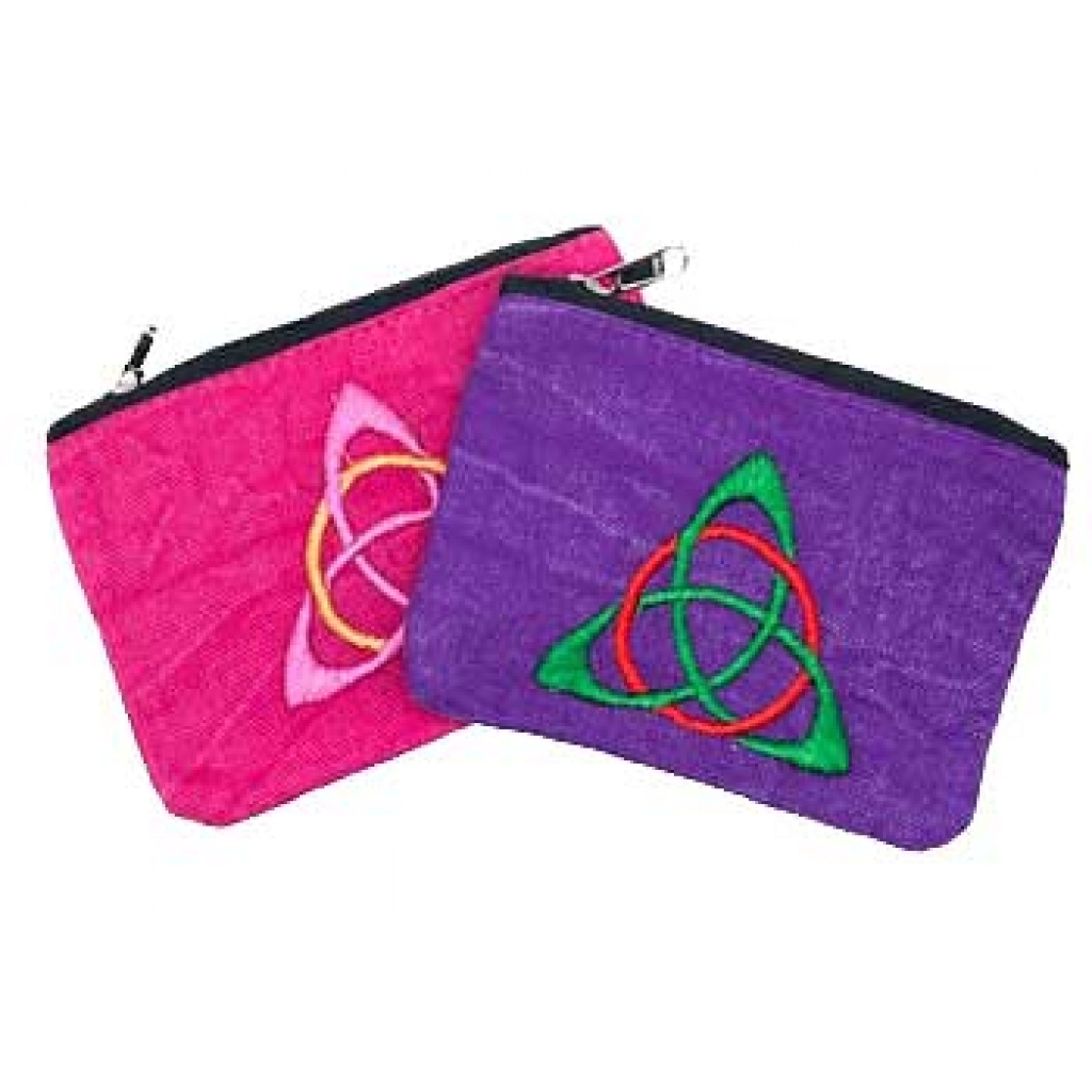 Set of 2 Triquetra Coin Purses