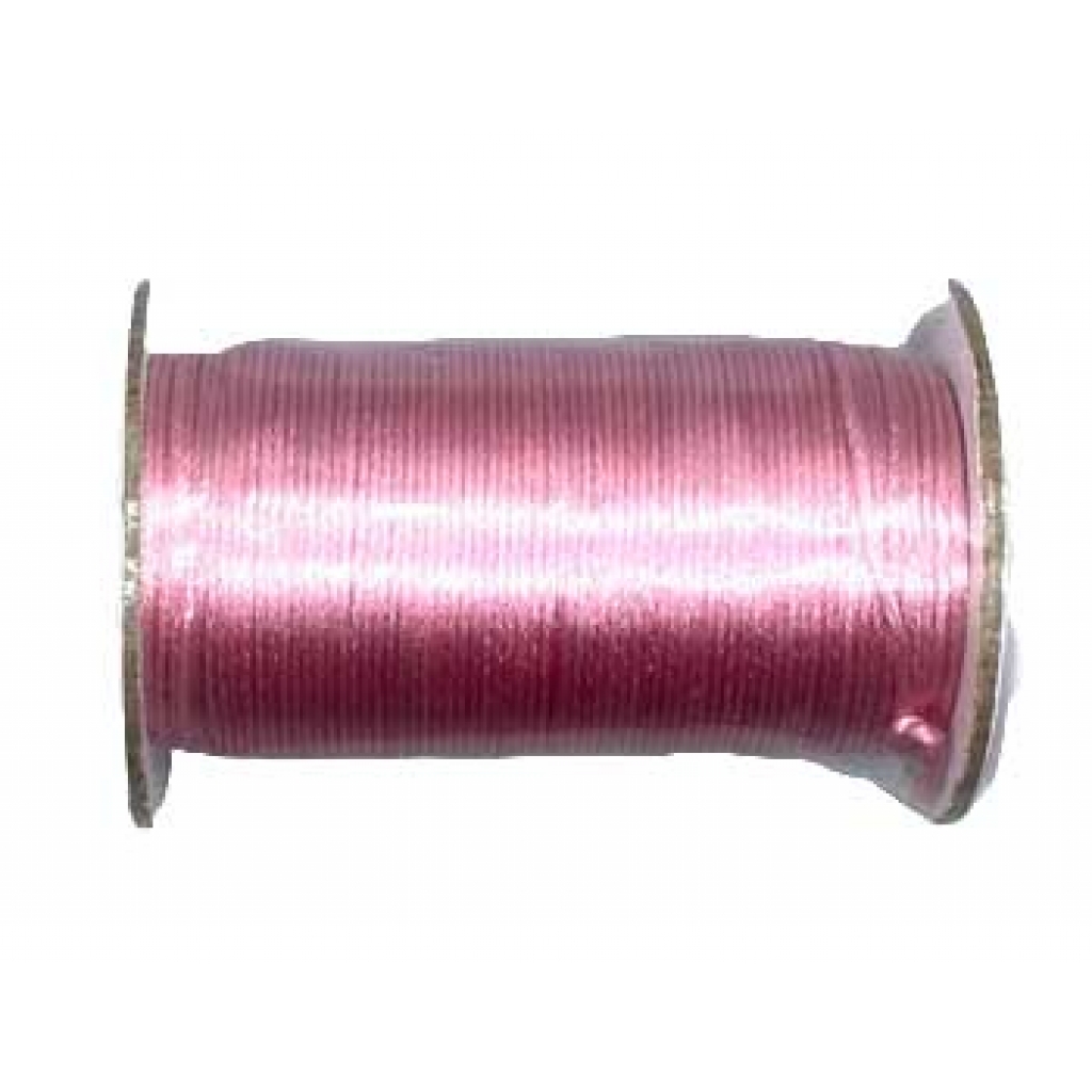 Pink Rattail 2mm Cord - 144 Yards for Crafting