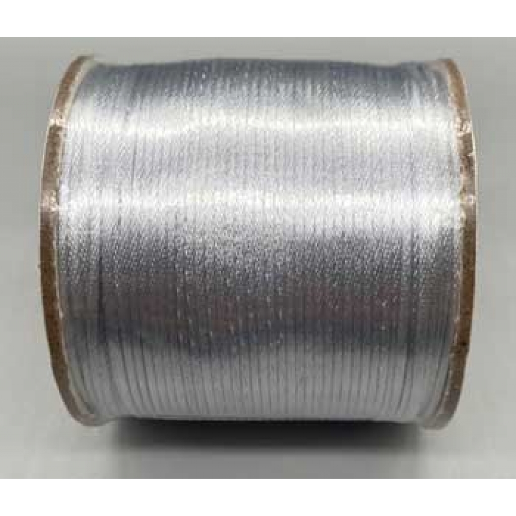 Silver Rattail 2mm 144 Yards