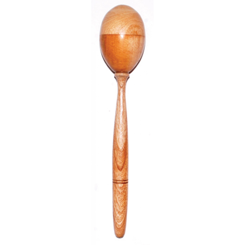 Wooden Egg-Shaped Maraca