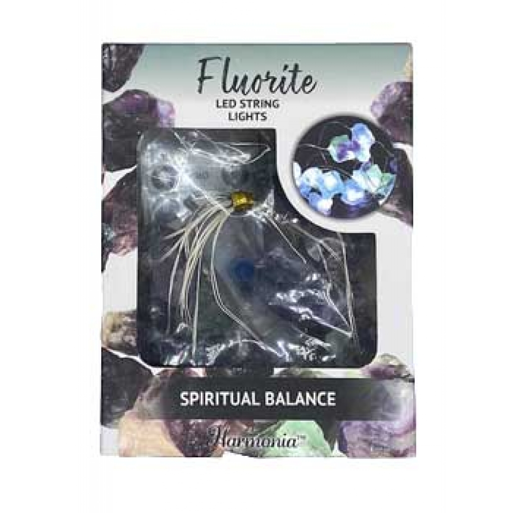 6.5 ft LED Light String Spiritual Balance (Fluorite)