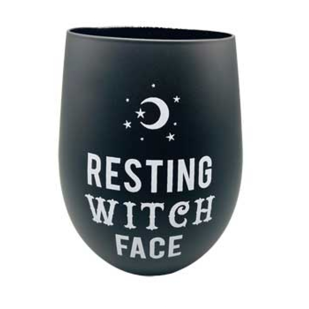 Resting Witch Face Glass - 4.625