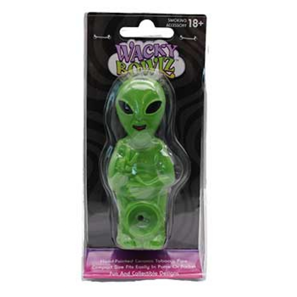 Alien Ceramic Pipe - 4 1/4 Inches